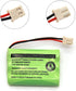 BT188645/BT288645 Battery Pack 3.6V 900mAh Ni-MH Compatible with VTech VM312 VM3251 VM3252 VM3261 Motorola MBP481 MBP482 MBP483 Digital Video Baby Monitor