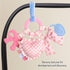 0 Itzy Ritzy Teething Activity Toy - Bitzy Busy Ring Infant Teething Toy Features Braided Teether & Dangling Toys