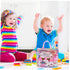 Toyvian Clear Organizer Tote Bag for Kids - Doll Clothes Storage