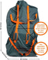 Extra Large Heavy Duty Stroller and Car Seat Gate Check Bag, Compatible with Various Strollers for Airplane