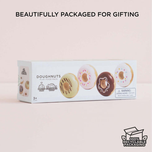 Format: Toy Set Le Toy Van - Educational Wooden Honeybake Pretend Play Doughnuts Toy Cakes | Gorgeous Pretend Play Food