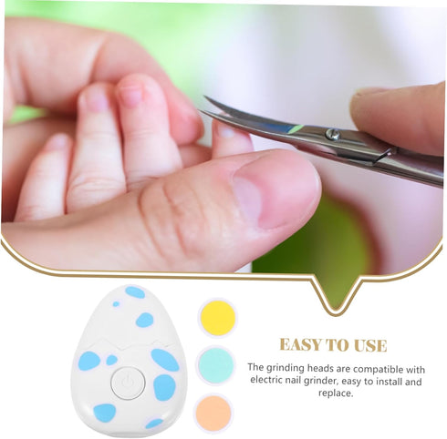 Trimmer BESPORTBLE Electric Nail for Nail Care Portable Grinding Cartoon Design for Newborns and up