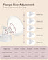 S1/S2, Set,10Pcs 24mm Breast Pump Bag Kit for Spectra Pumping Bag with Bottle Brush Flange Inserts for Flange, Nipple