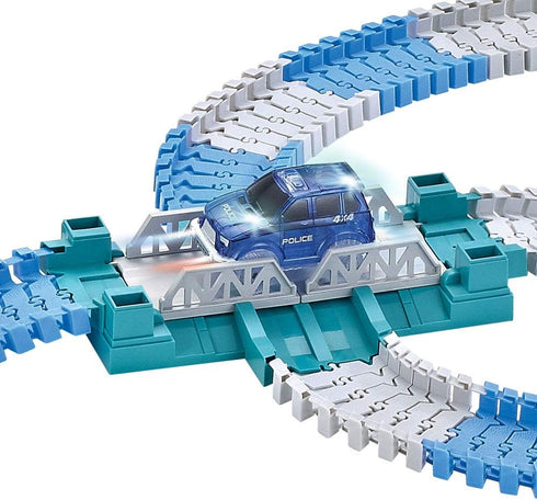 Attachment Tracks for DIY Tracks Playset Accessory, Replacement Tracks Only (Suspension Bridge)