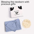 BubblePanda Set 47 47 Inch Rayon Made from Bamboo Newborn Swaddle Blanket with Matching Beanie, Super Soft Stretchy