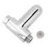 Fawfose High Accuracy Led Display Shower Thermometer Water Temperature Gauge for Family Use ABS PC Materials