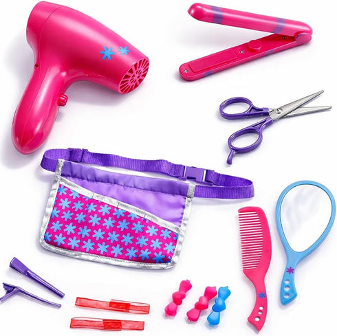 Beauty Hair Stylist Set - Boutique Beauty Salon Fashion Pretend Play Set
