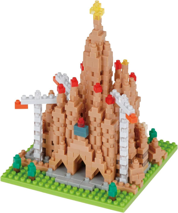 nanoblock - Sagrada Familia Building Kit, World Famous Buildings, Sight to See Series