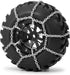 4Pcs Wheel Tires Metal Snow Chains - 1.9/2.2inch for 1/10 TRX-4 Axial SCX10 90046 RC Crawler Car (130MM)