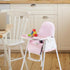 Ioensy Baby Dining Chair Cover Seat Pad Comfortable Backrest Replacement High Chair Mat Protector for Toddlers Baby
