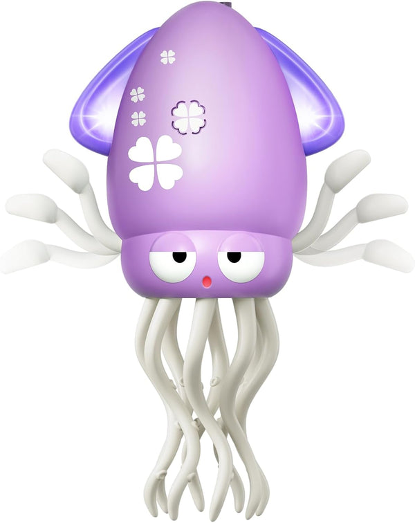 MACALOCA Dancing Squid Baby Toy, Dancing Octopus Tummy Time Toys for Toddlers, Infant