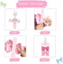 TZHEK 6 PCS Headband Bow Holder for Girls Hair Bows Clips Storage Bow Organizer hanger for Girls Hair Bows accessories