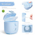 Termichy Portable Baby Formula Dispenser, 8.8OZ Milk Powder Container with Carry Handle and Scoop for Travel, Light Blue