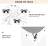 CZXW 52" 28" Black Bow with Polka Dots Crib Sheets Fitted x Natural Cotton Soft & Breathable for Baby Crib Mattress