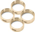INJORA Brass Inner Beadlock Rings - 27g/pc 1.3" Wheel Weights for 1/24 1/18 RC Crawler Upgrade