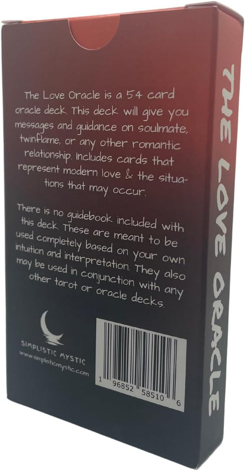 The Love Oracle - A 54 Card Oracle Deck for Relationships & Modern Love Challenges