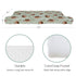 Football American Sport Changing Pad Cover for Baby Boys, Green Football Game Diaper Change Table Covers, Ultra Soft Stretchy Breathable Safe Snug Fitted Changing Mat Sheet Fit 32"/34" x 16"