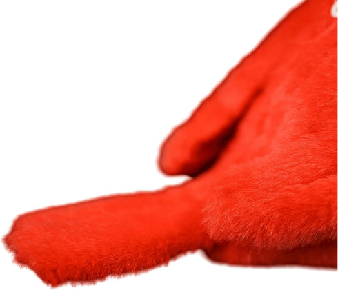 FRANKIEZHOU 5.9" Realistic Northern Cardinal Plush Toy - Bird Gift for Kids, Girls, Home Decor