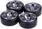 GoolRC 4PCS/Set Hard Tyre Replacement Drift Car Tires for Traxxas HSP Tamiya HPI Kyosho (Titanium)