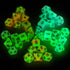 Glow in The Dark DND Dice Set, 11 x 7 Polyhedral Dice (77pcs) for Dungeons and Dragons Tabletop Role-Playing Games
