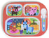 French Bull 11" Kids Everyday Tray - Divided Tray and Spoon Set, Farm Animals (74411)