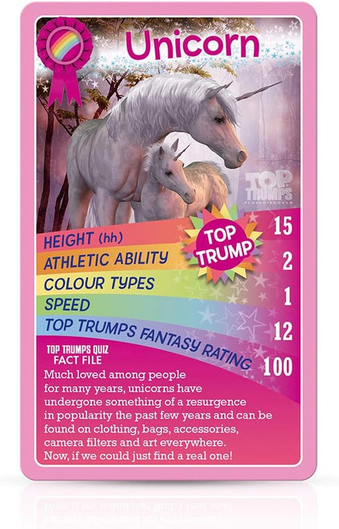 Top Trumps Horses, Ponies, and Unicorns Classic Card Game, Educational Facts for Boys and Girls Aged 4+