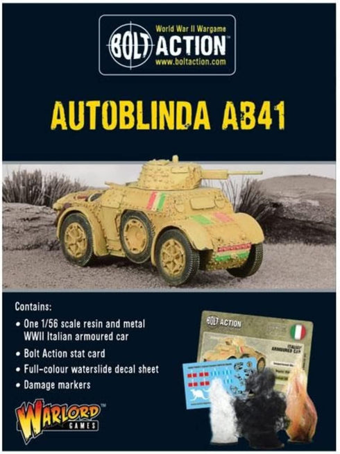 Autoblinda Ab41 WWII Italian Armoured Car