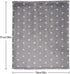Bunnikins & Clover Lightweight Plush Flannel Baby Blanket, Super Soft for Boys and Girls, 30"x36"