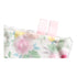 Light Pink Floral Mini Blanket & Pacifier Holder