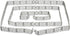 64PCS Toymany Mini Toys Fence for Farm Animals - Tiny Horse Corral Plastic Fencing for Farm Barn Paddock Horses