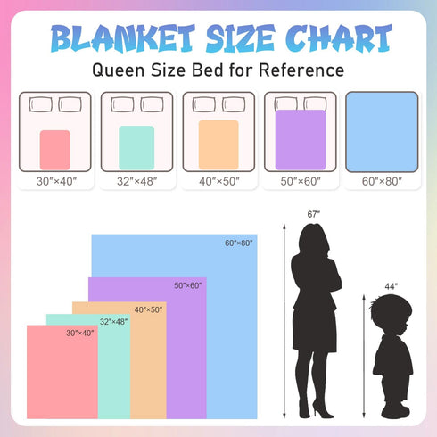 Custom Blanket with Name, Personalized Baby Blanket, Name Blankets Personalized Kids, Customized Blankets for Girls