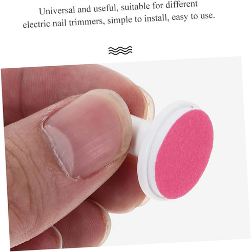 Trimmer ibasenice Nail Grinding Heads Electric Nail File Pads for Boys and Girls Pieces