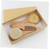 Set VICASKY Wooden Care Brush and Multi-use Woolen Comb for Newborns and Toddlers Gentle Scalp Massager for Healthy