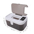 Portable Baby Wipe Warmer, Wet Wipes Heater with Nightlight, Top Heating Wet Wipes Dispenser Diaper Wipe Warmer