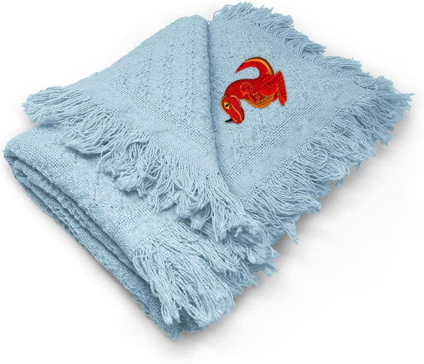 Fastasticdeals Nursery Bedding Baby Blankets for Boys & Girls Kids Red Dinosaur Cotton