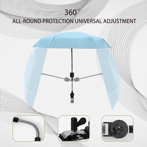Nakazawa Adjustable Steering Angle, Clip-On All-Round Protection, Convenient and Lightweight, for Sun Protection