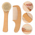 Set Newborn Hair Brush Gentle Bath Brush Scalp Bath Accessories Grooming Kit for Girls