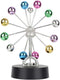 Newtons Cradle Pendulum, Physics Science Balance Desktop Decoration for Office, Calm Down Fidget Toy