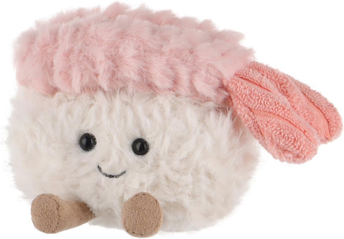Apricot Lamb Sushi Plush Food Plushies Stuffed Animals for Kids, Soft Cute