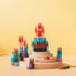 72 12 Gersoniel Pieces Stackable Crayons Stacking Buildable Crayons Colors Colorful Stackable Pencils Party Favors DIY