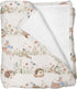 Selgkds Pastel Animals Bows Floral Mushroom Baby Blankets for Girls Boys Cute Bear