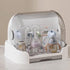 Generic Countertop Feeding Bottle Organizer - Baby Milk Bottles Storage Case, Dustproof Drying Holder Container |