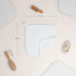 10 Pack 6-Layer 10"x10" Comfy Cubs Muslin Baby Washcloths - Soft Cotton Wash Cloths for Sensitive Skin - Large, Gentle