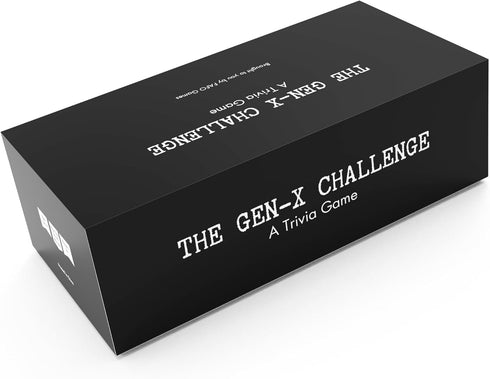 FAFO GAMES The Gen-X Challenge - 80s and 90s Trivia Card Game with 600