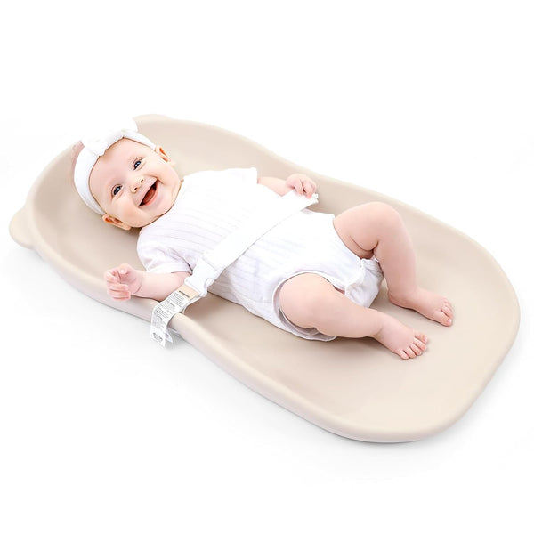 Wipe-Clean Baby Diaper Changing Pad Waterproof & Wipeable Teddy Bear Easy to