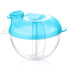 Accmor Baby Formula Dispenser for On-the-Go Feedings, Three-Compartment Non-Spill Formula Container to