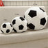 '-White,7.8inch/20cm) AOQI Fluffy Stuffed Toy Soccer Ball Plush Pillow Soft Durable Stuff Soccerball Gift for Kids Boy