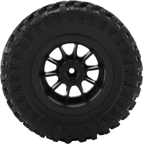 RC Car Tires Wheel, Antislip Shock Absorption, 4PCS for MN D90 D91 D96 D99 and WPL B14 B24