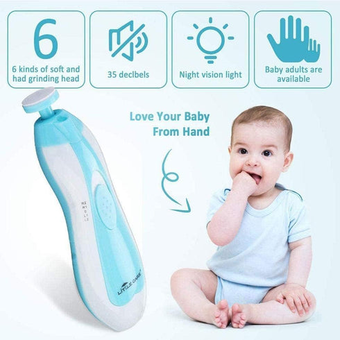 DOSOFY Trimmer 6 1 Set Baby Nail Electric,Baby Nail Clippers, in Baby Nail File,Nail File Baby Grooming Kit Manicure