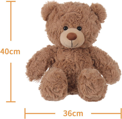 16 Inches Apricot Lamb Toys Plush Brown Teddy Bear Stuffed Animal Soft Cuddly Perfect for Child
